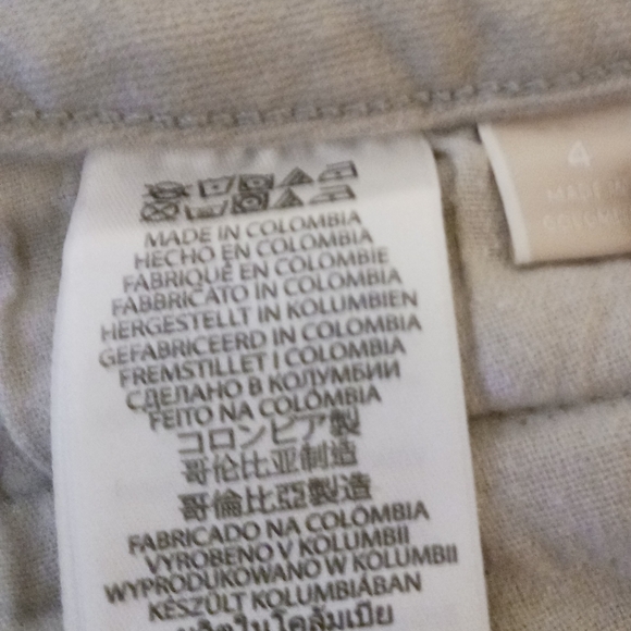 Michael Kors light grey jeans sz.4 comfortable straight legs - Picture 6 of 6